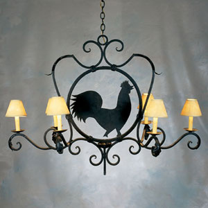 gallo manana wrought iron chandelier