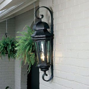 la lanterna wrought iron outdoor lantern