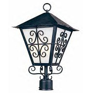 luz dulce wrought iron outdoor lantern